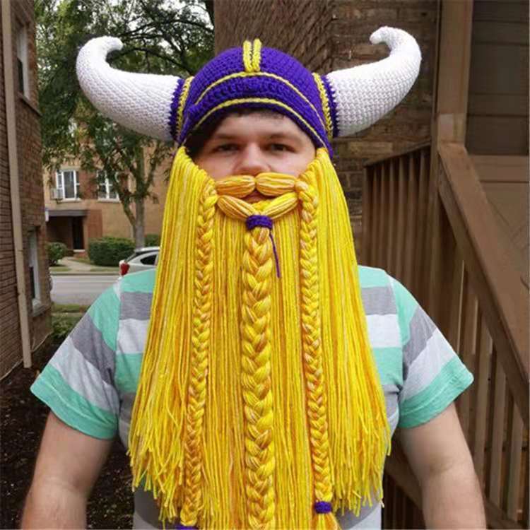 Personalized Party Long Beard Pointed Funny Hat Funny Wool Halloween