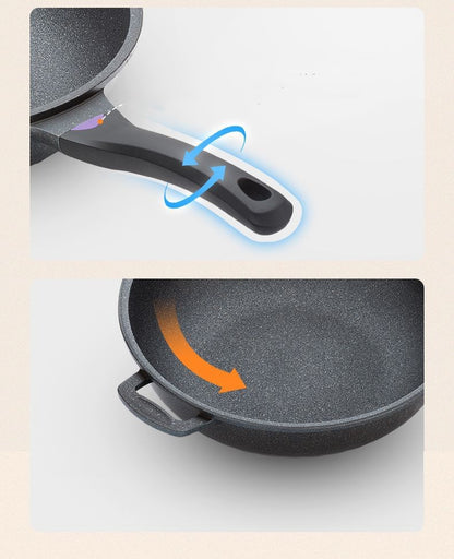 Medical Stone Non-stick Pan Uncoated Household