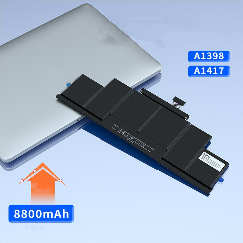 Batería Macbook Air Pro adecuada para ordenador portátil A1466 A1502 A1398 reemplazo de batería de ordenador