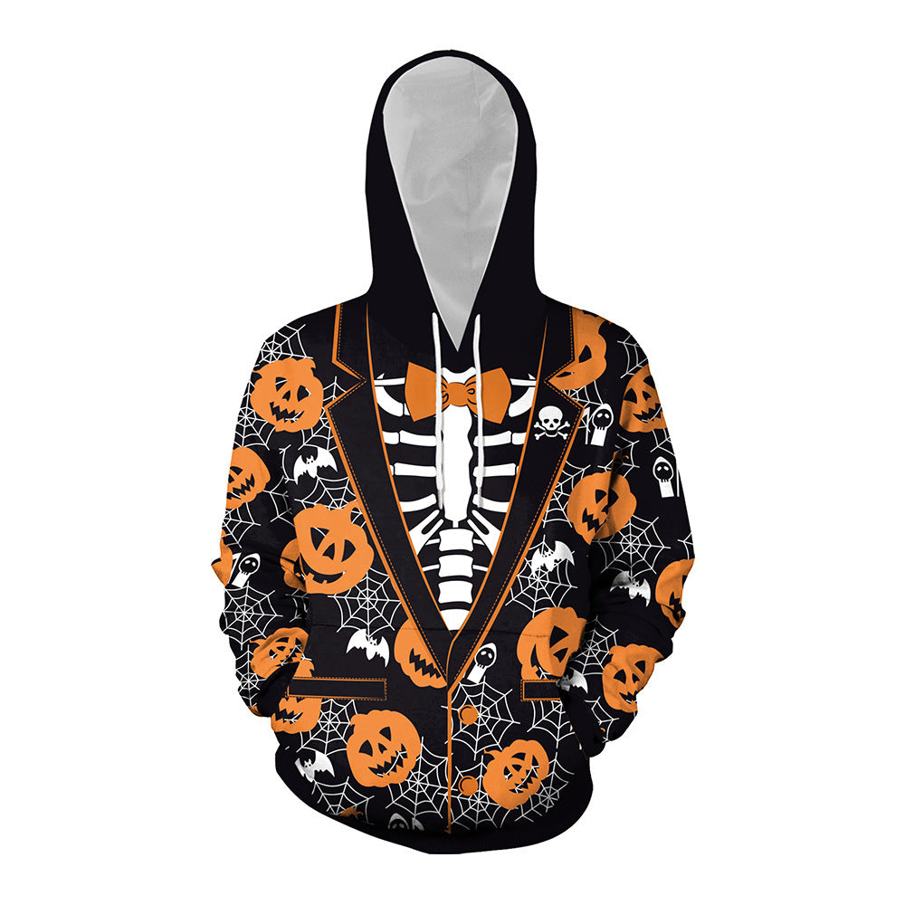 Women's Halloween Street Performance Couple Sweater