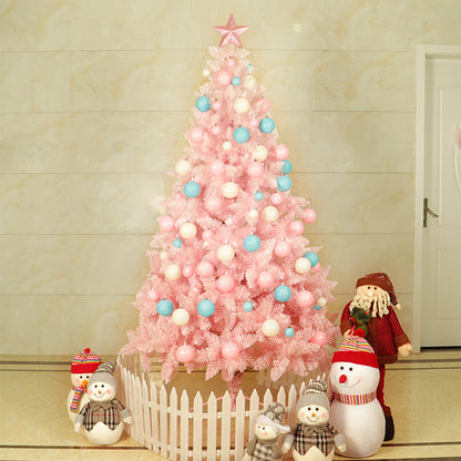 Christmas Tree Decorated With Cherry Blossoms