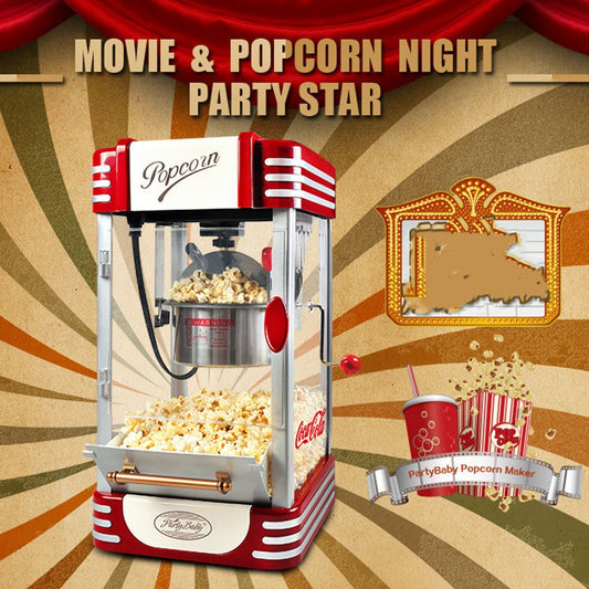 Popcorn Machine Commercial Full-automatic Large Capacity