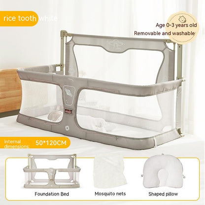 Newborn Multifunctional Small Bed Portable Protective Grating