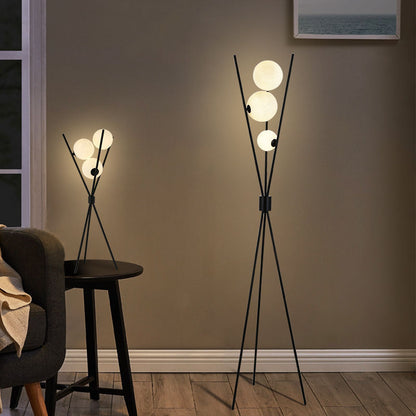 Moon Three-body Floor Lamp - Modern Minimalist Design Style