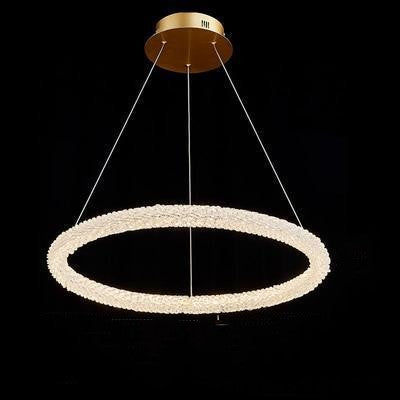 Internet Celebrity Ring Lamp Crystal Chandelier