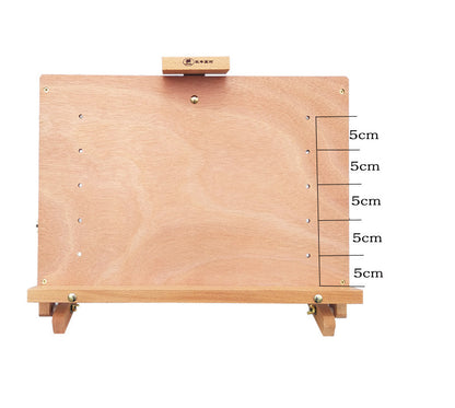 Table Top Adjustable One-piece Beech Easel Board