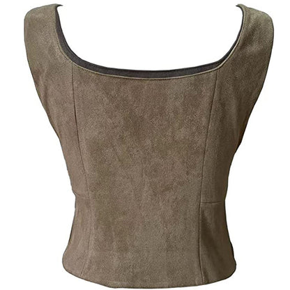 Suede Vest Halloween Costume