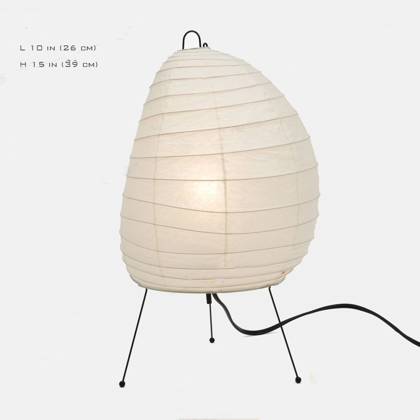 Japanese Style Rice Paper Living Room Bedroom Nordic Decorative Table Lamp