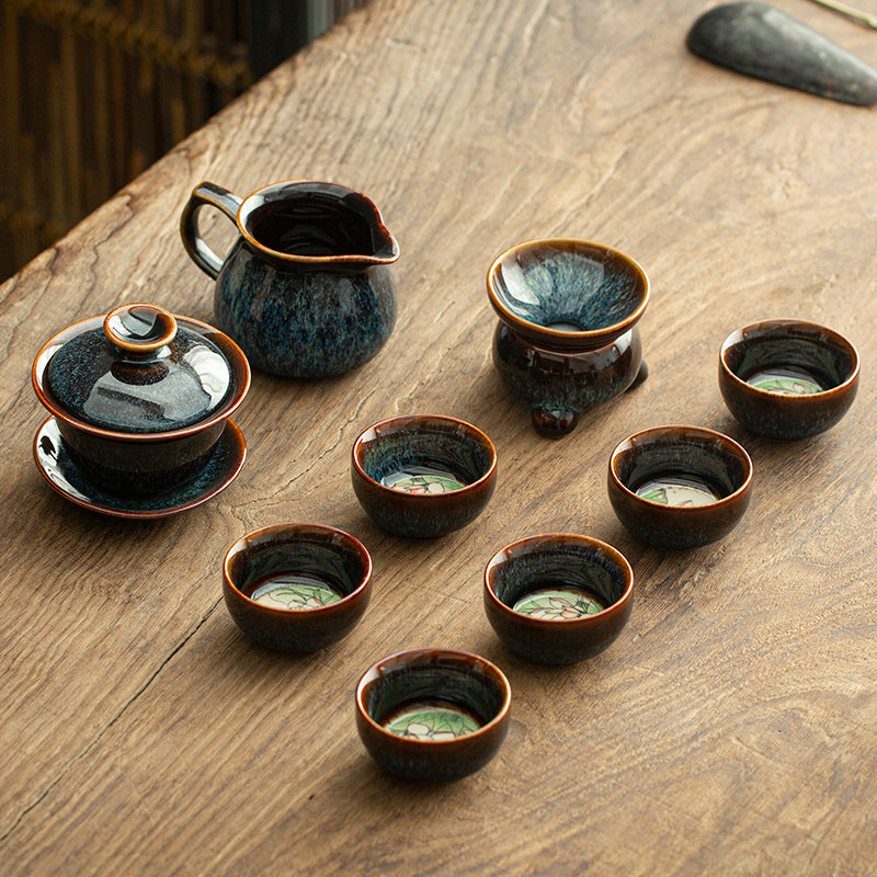 Couvercle de théière pour visiteurs de bureau, bol, tasse à thé, fournitures de tasse à thé