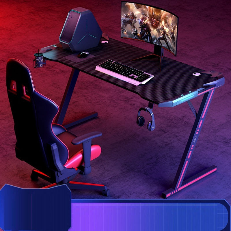 E-sports Table Household Table With Lamp