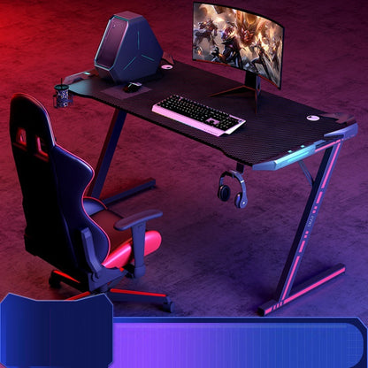 E-sports Table Household Table With Lamp