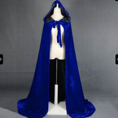 Double Layer Halloween Thick Cloak Velvet Shawl