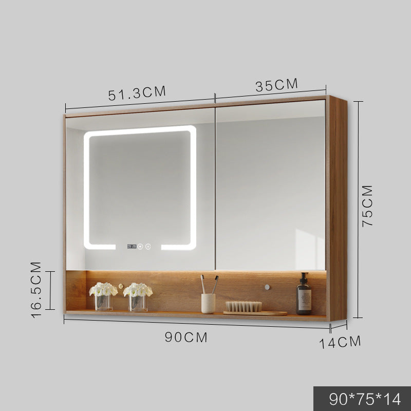 Gabinete inteligente con luces Led, antiniebla, colgante, tipo pared, tocador, baño, espejo combinado