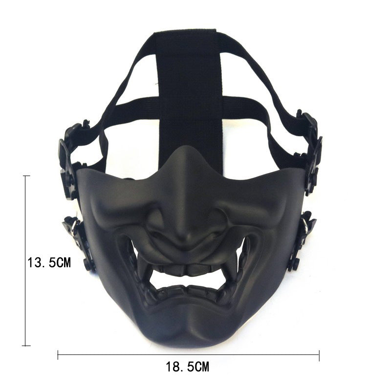 Halloween Ball Helmet Version Laughing Prajna Half Face Mask