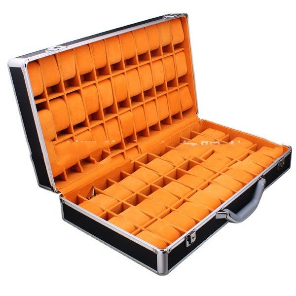 66-bit Aluminum Alloy Watch Box