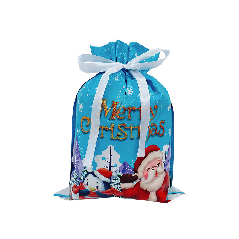 Home Fashion Simple Drawstring Christmas Gift Bag Suit