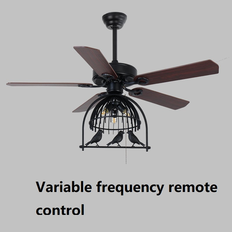 Retro Industrial Fan Lamp Ceiling Fan Lamp