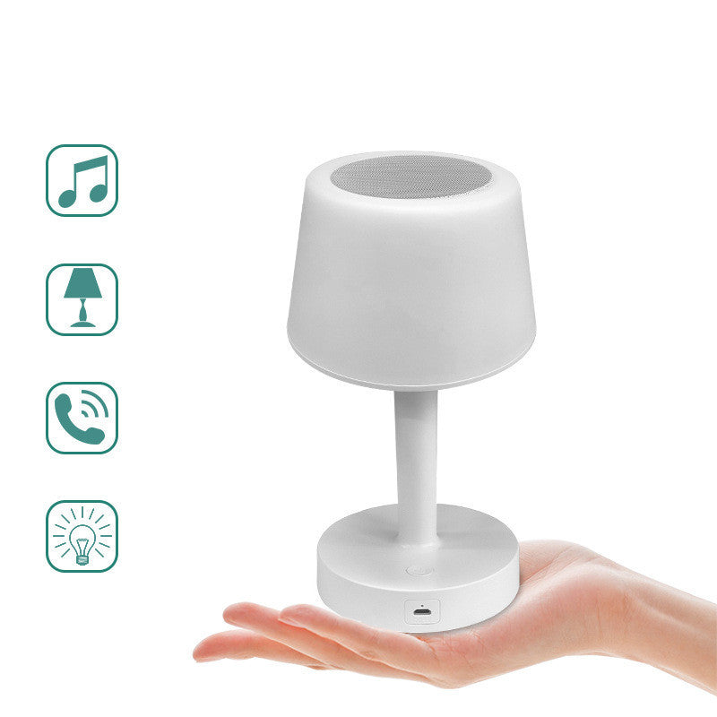 Haut-parleur Bluetooth atmosphère colorée lampe de chevet Audio lampe de Table tactile sans fil