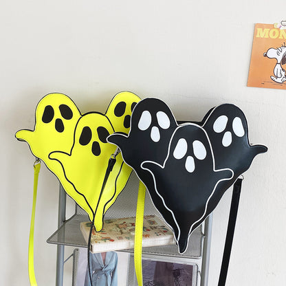 Bolsos de Halloween divertidos dibujos animados 3D fantasma dibujos animados bolsos de hombro mujeres lindo teléfono celular monederos bolso cruzado