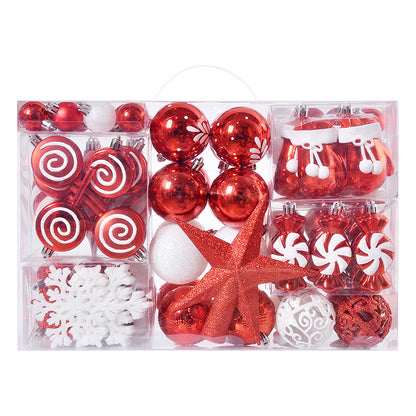 130 Sets Of Special-shaped Ornaments Christmas Hanging Decoration Ornaments