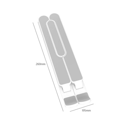 Support réglable antidérapant pour ordinateur Portable, Base Riser, 6 vitesses de hauteur, Support de refroidissement Portable pour tablette de 11 à 17 pouces