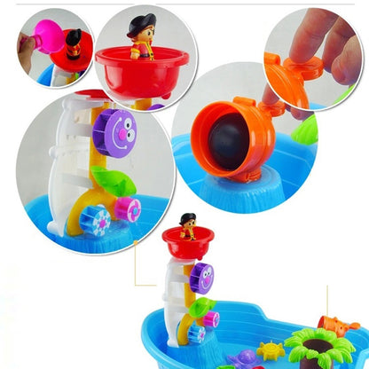 Children's Beach Toy Suit Pirate Ship Play Sand Play Water Gaming Table