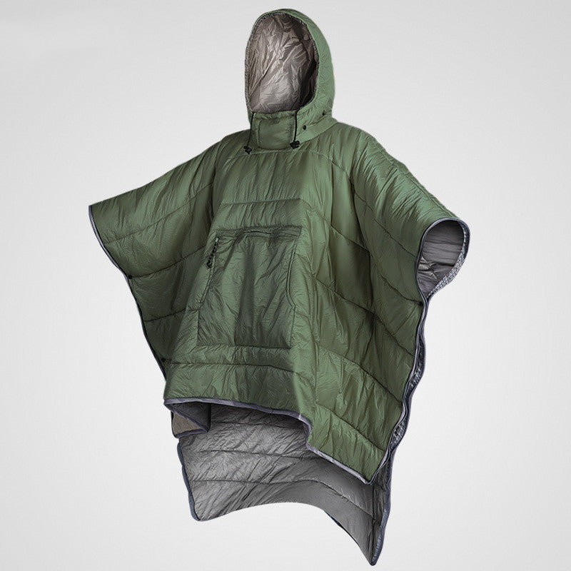 Wearable Cape Adult Sleeping Bag Outdoor