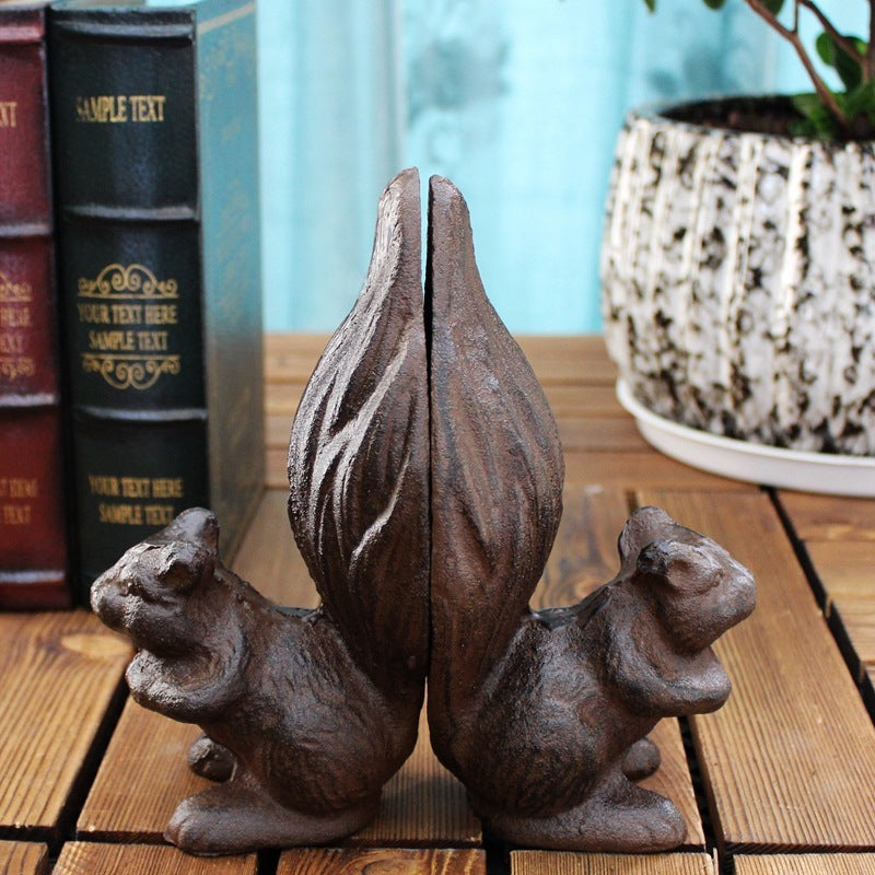 Retro Cast Iron Animal Secretary Table Decoration