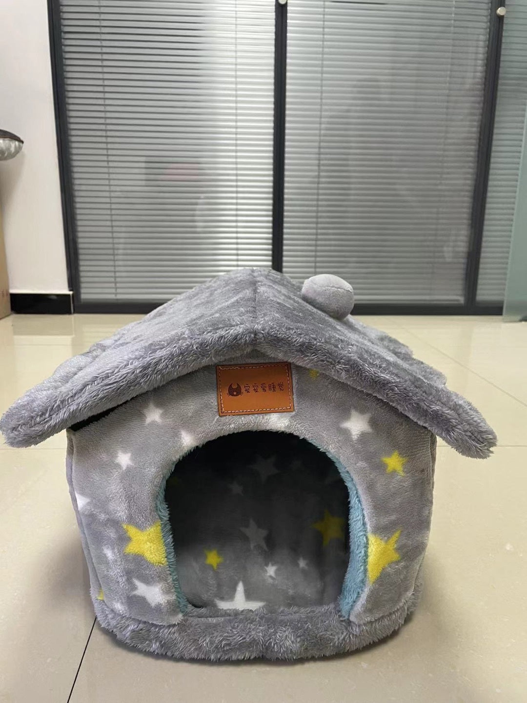 Foldable Dog House Pet Cat Bed Winter Dog Villa Sleep Kennel Removable Nest Warm Enclosed Cave Sofa Pets Supplies