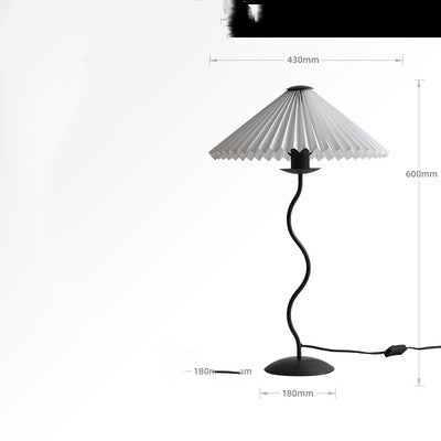 Lampe de chevet minimaliste japonaise pour salon, chambre à coucher