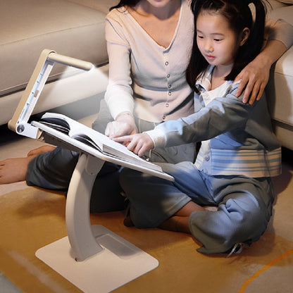 Multi Angle Adjustable Laptop Stand With Desk Lamp