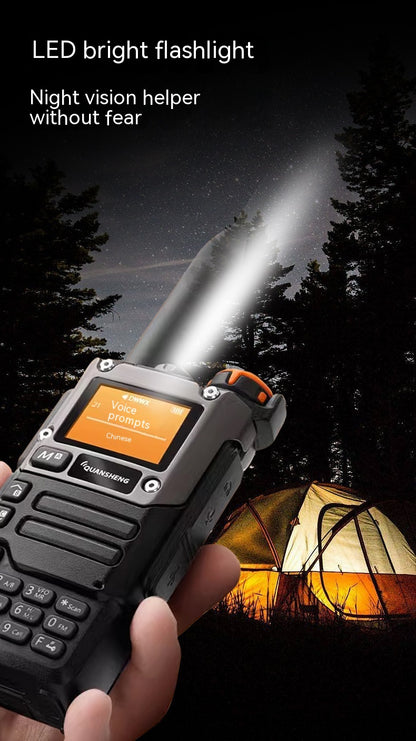 Handheld Radio Equipment Single Key Pair Frequency Aviation Receiving Upgraded Version