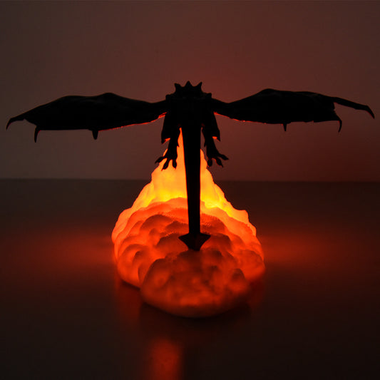 Lampe de table rechargeable LED Cadeau Magic Dragon