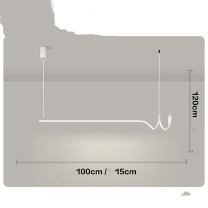 Lampe de table longue créative moderne et simple