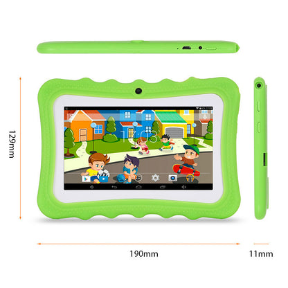 Tablette de dessin animé A33 Quad-core pour enfants, 7 pouces, pour étudiants