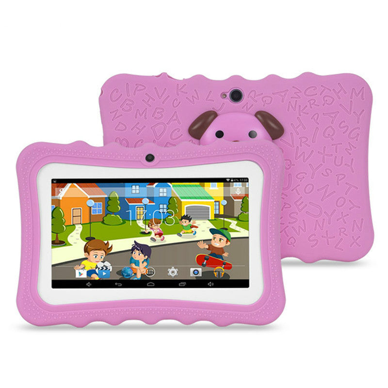 Tablette de dessin animé A33 Quad-core pour enfants, 7 pouces, pour étudiants