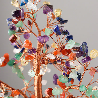 Natural Crystal Zhaocai Tree Table Decoration