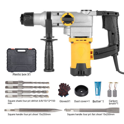 Copper Electric Hammer Electric Pick Multifunctional Impact Drill