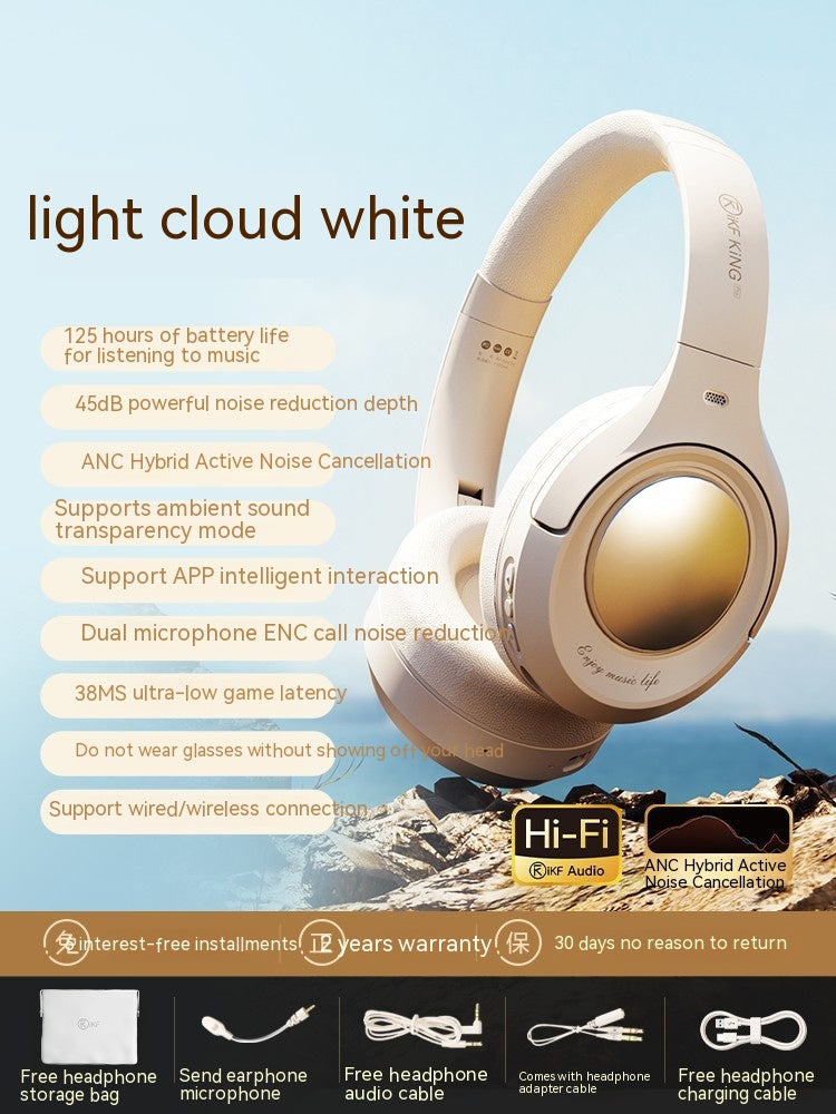 Wireless Bluetooth Headset With Long Battery Life