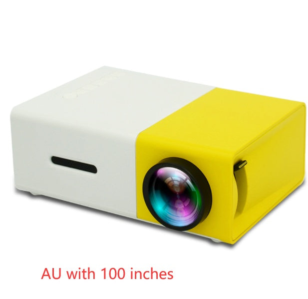 Projecteur Portable 3D Hd Led, cinéma maison, HDMI, Audio Usb, Mini projecteur Yg300