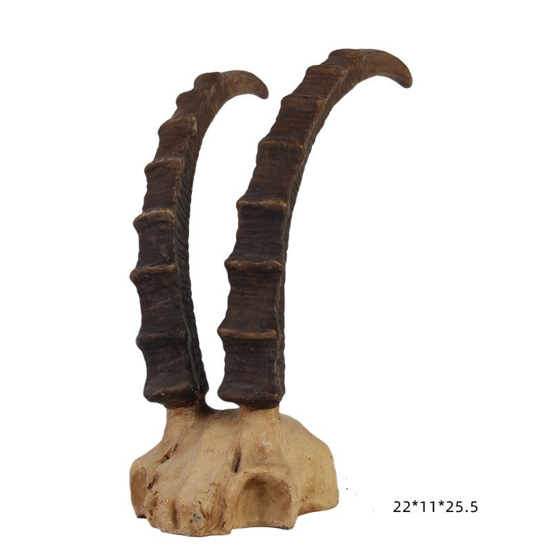 Sheep Horn Animal Skull Home Decoration