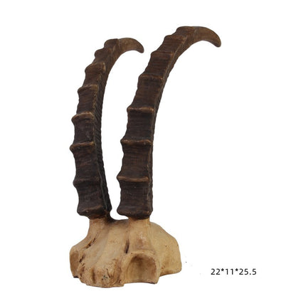 Sheep Horn Animal Skull Home Decoration