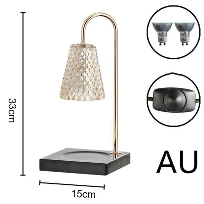 Lampe de Table pour chambre à coucher, poêle d'aromathérapie, Machine à huile essentielle