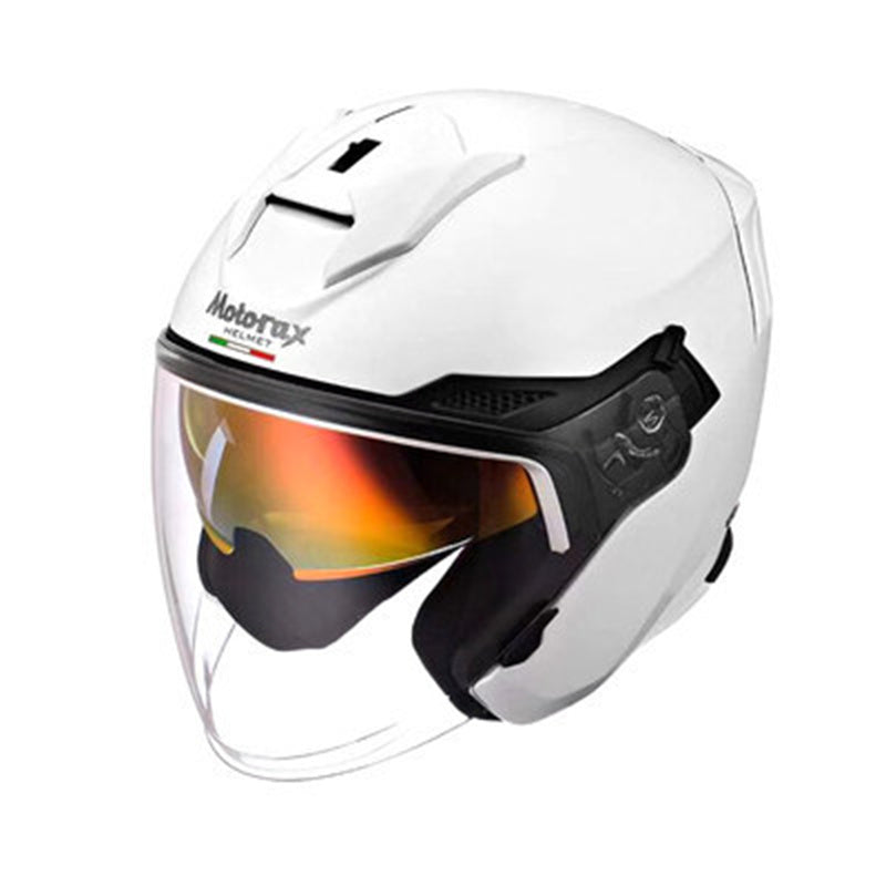 Casque de moto personnalisé à double lentille