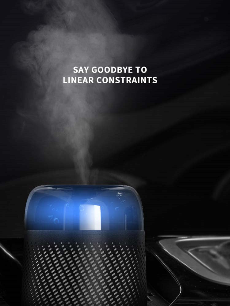 Diffuseur d'arôme de voiture, humidificateur, chargement sans fil, pulvérisation automatique