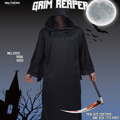 Halloween Costume Cold Black Robe Props Costume