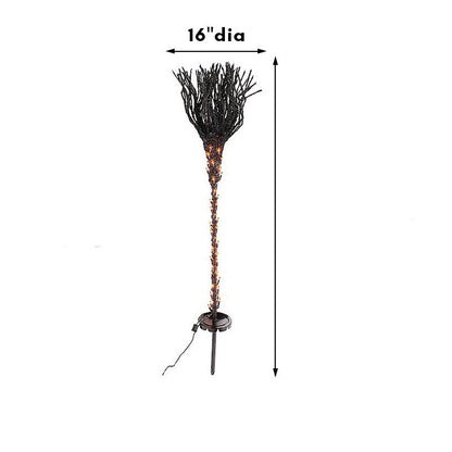 Halloween Pre-lit Broom Venue Decoration Props