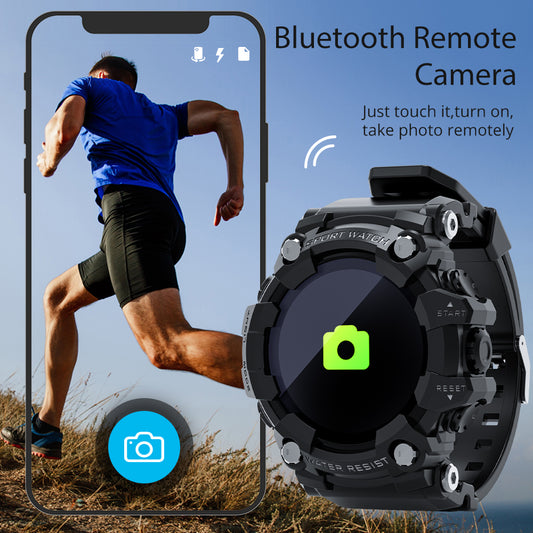 Bluetooth Smart Watch Outdoor Exercise Heart Rate Pressure Blood Oxygen