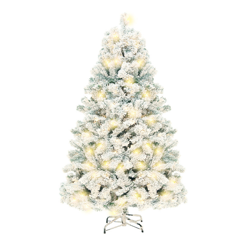 Árbol de Navidad PVC nieve artificial árbol de Navidad centro comercial decoración de ventanas árbol cedro árbol de Navidad suministros de decoración navideña