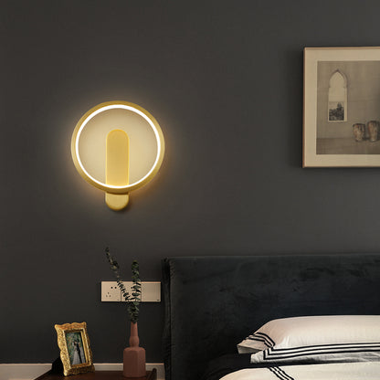 All Copper Wall Lamp Simple And Creative Personality Bedside